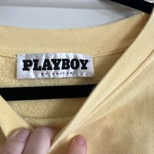 Playboy Yellow Crewneck